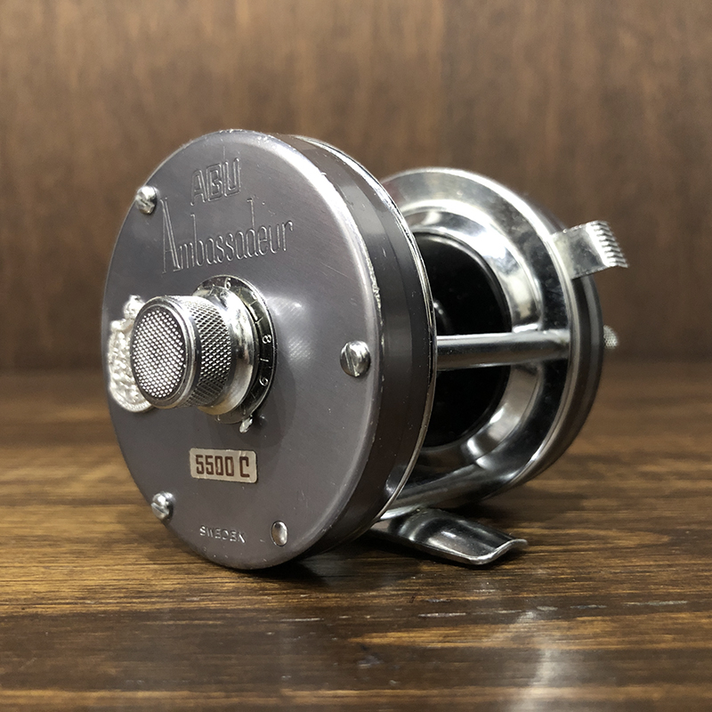Abu Ambassadeur 5500C Big A Bait Casting Reel Early Model 730401