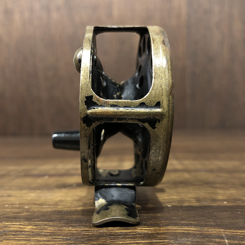 Shakespeare Featherweight All Brass Skeleton Fly Reel