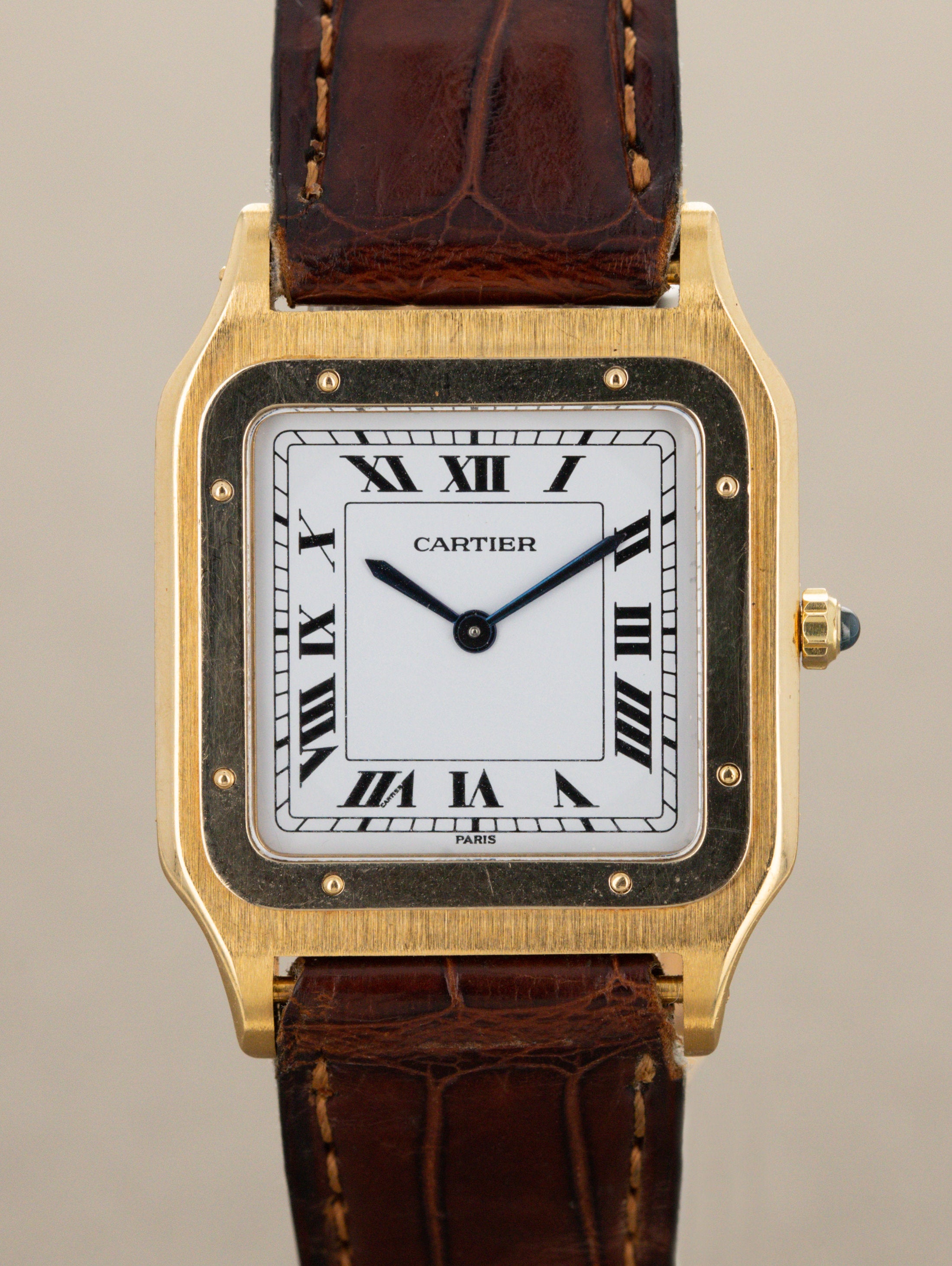 Cartier Santos Dumont Extra-Plate Ref. 96061 - 'Deux Ors'