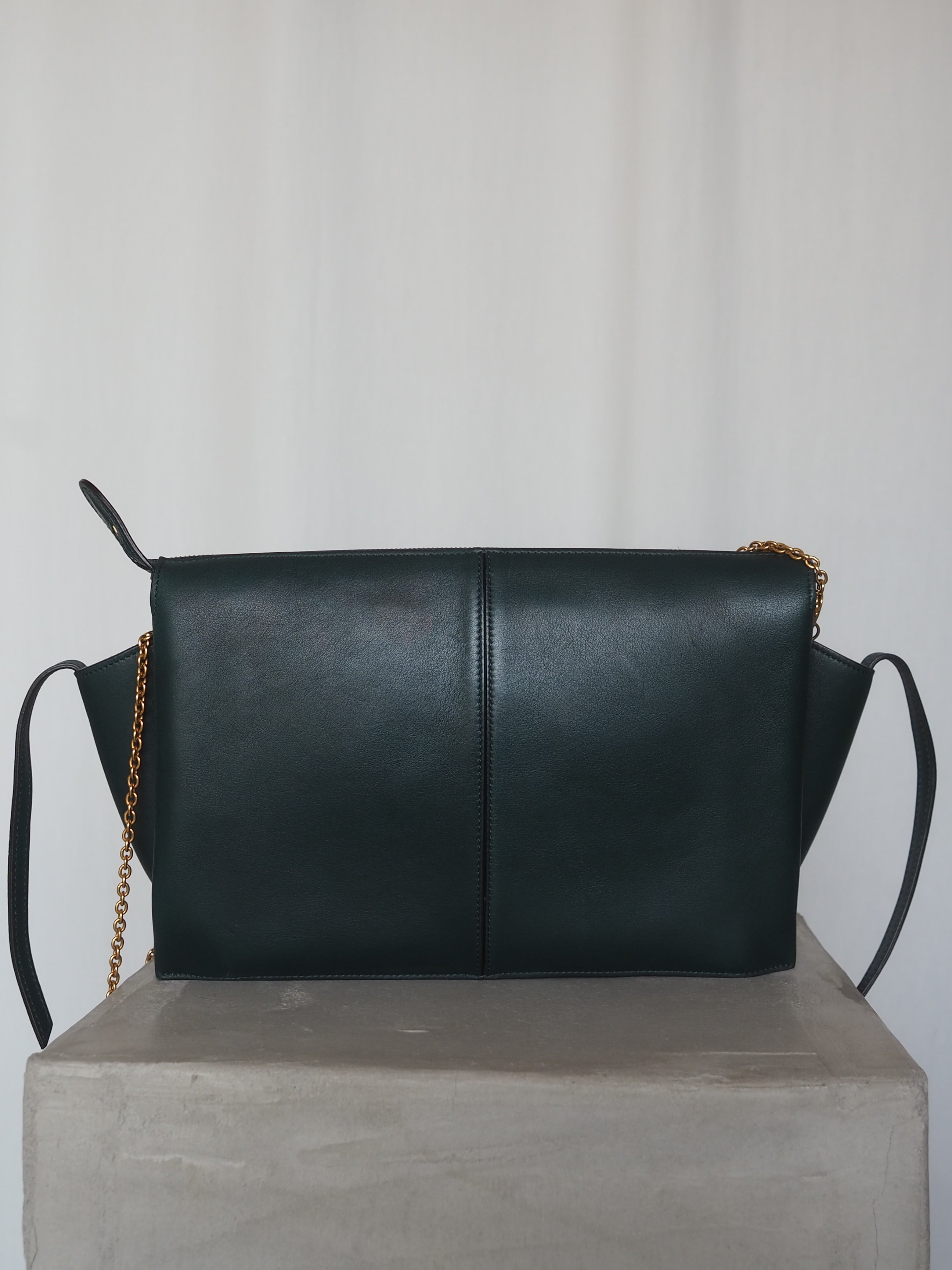 CELINE セリーヌ トリフォルド チェーン ショルダーバッグ フィービー