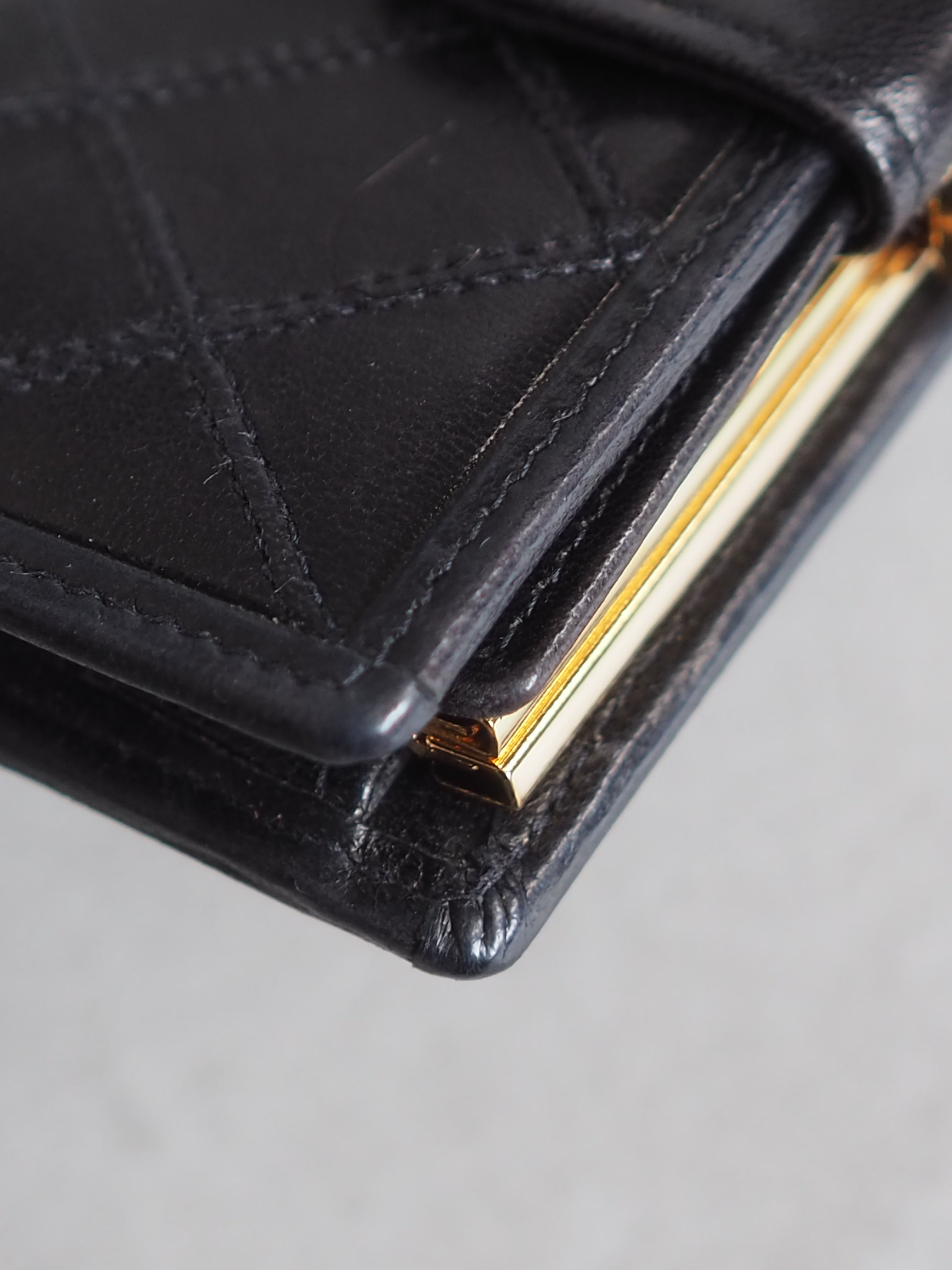 CHANEL シャネル COCO ビコローレ ミニ 財布 コンパクト ウォレット