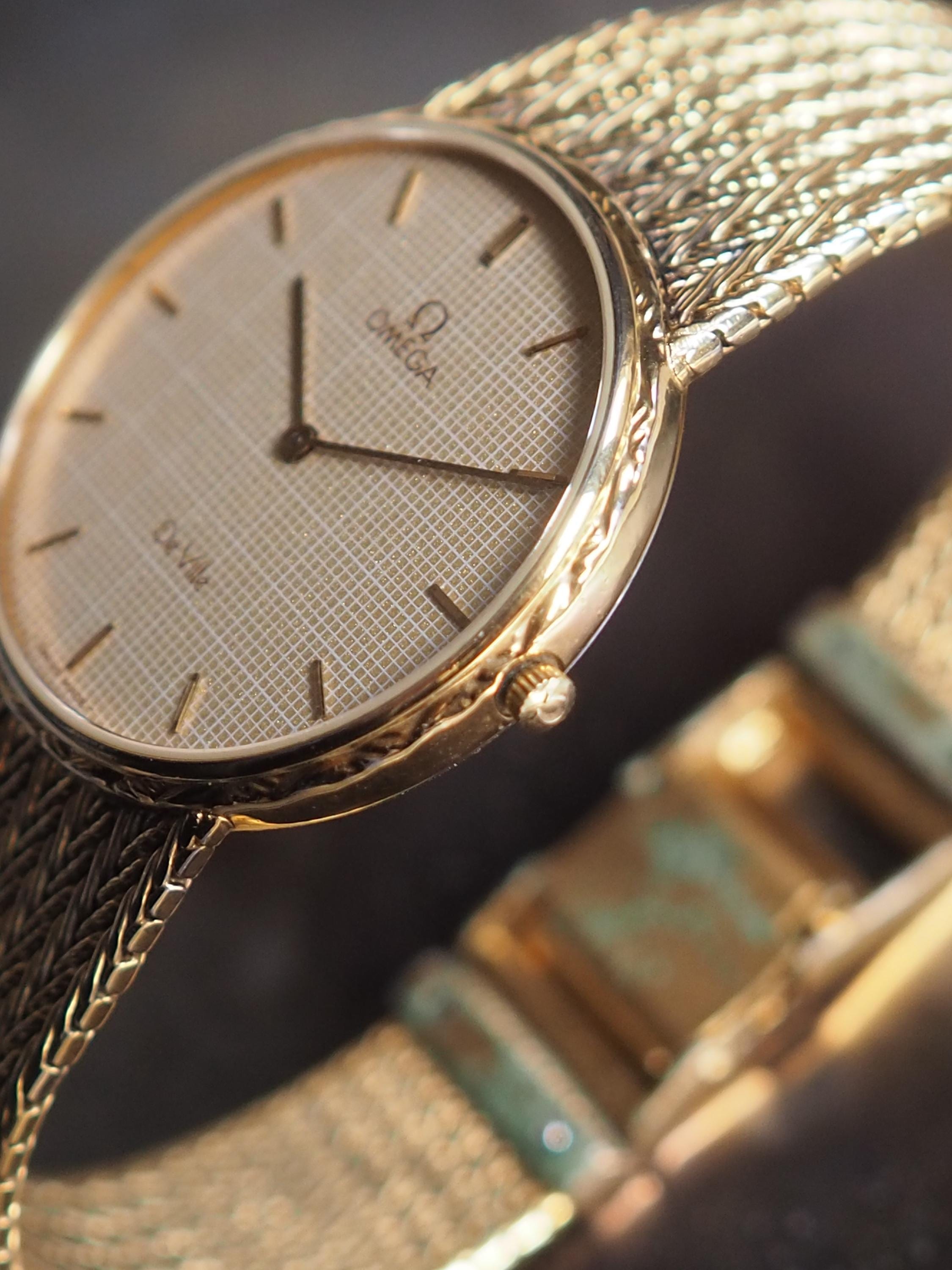 OMEGA オメガ DE VILLE デビル ラウンド ウォッチ 腕時計 クオーツ