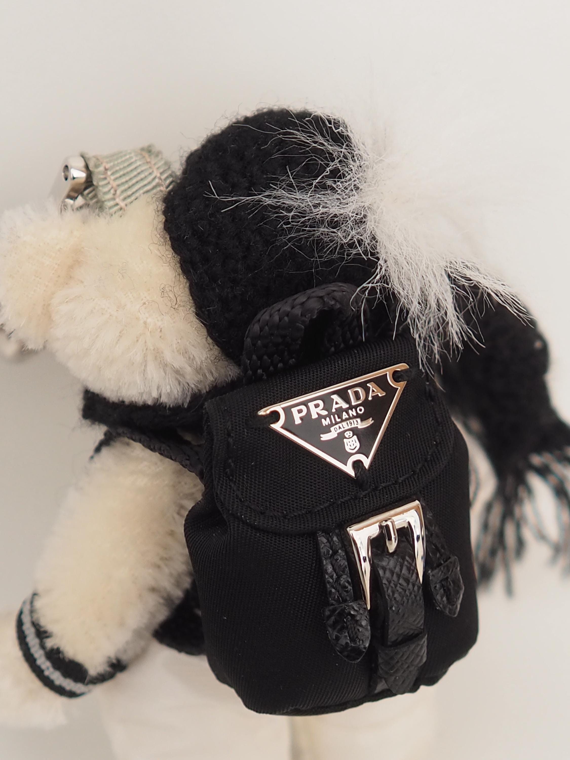 PRADA ヴィンテージ プラダ テディベア キーチャーム くま