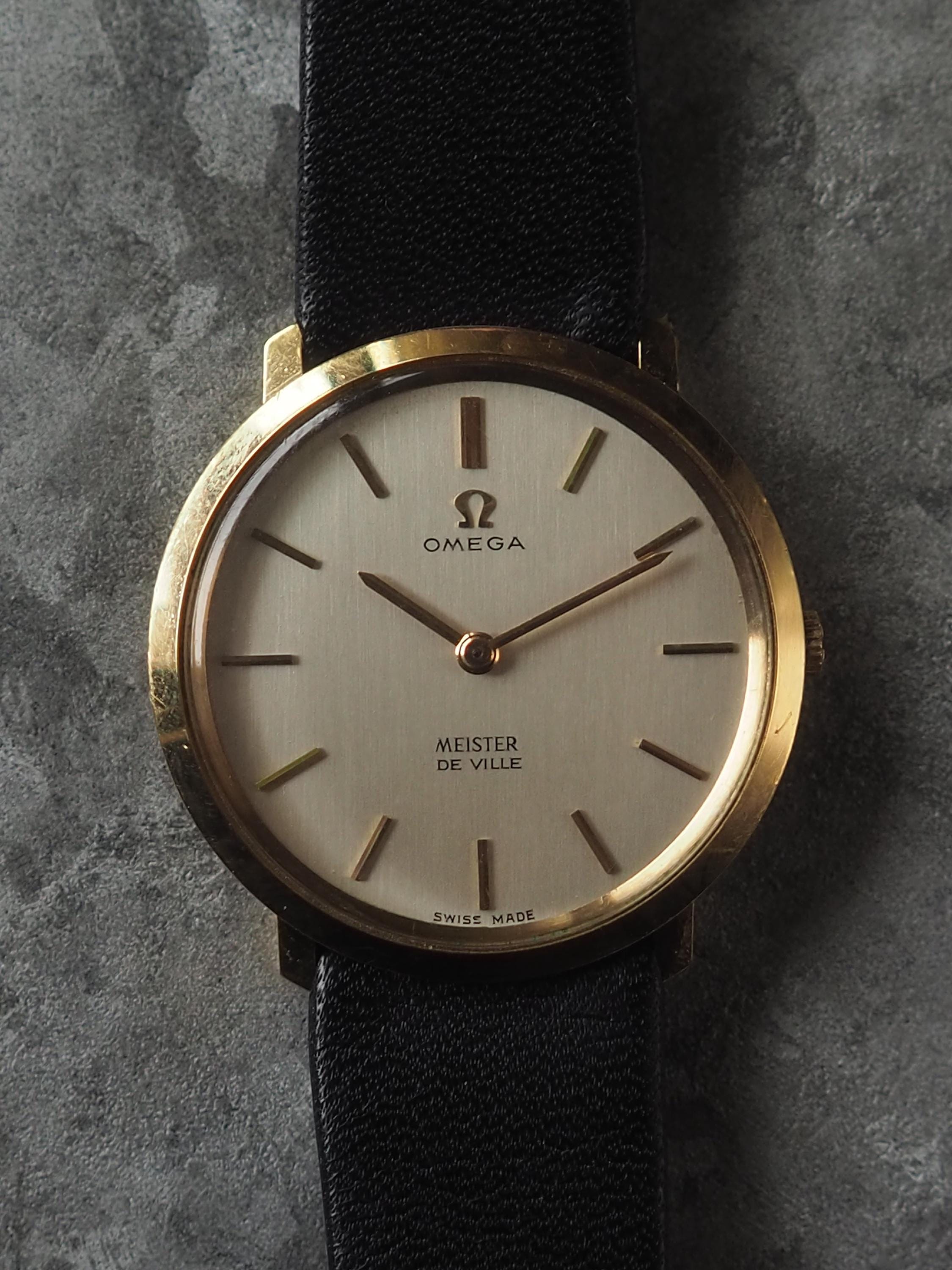 OMEGA オメガ DE VILLE デビル MEISTER ダブルネーム コラボ ウォッチ