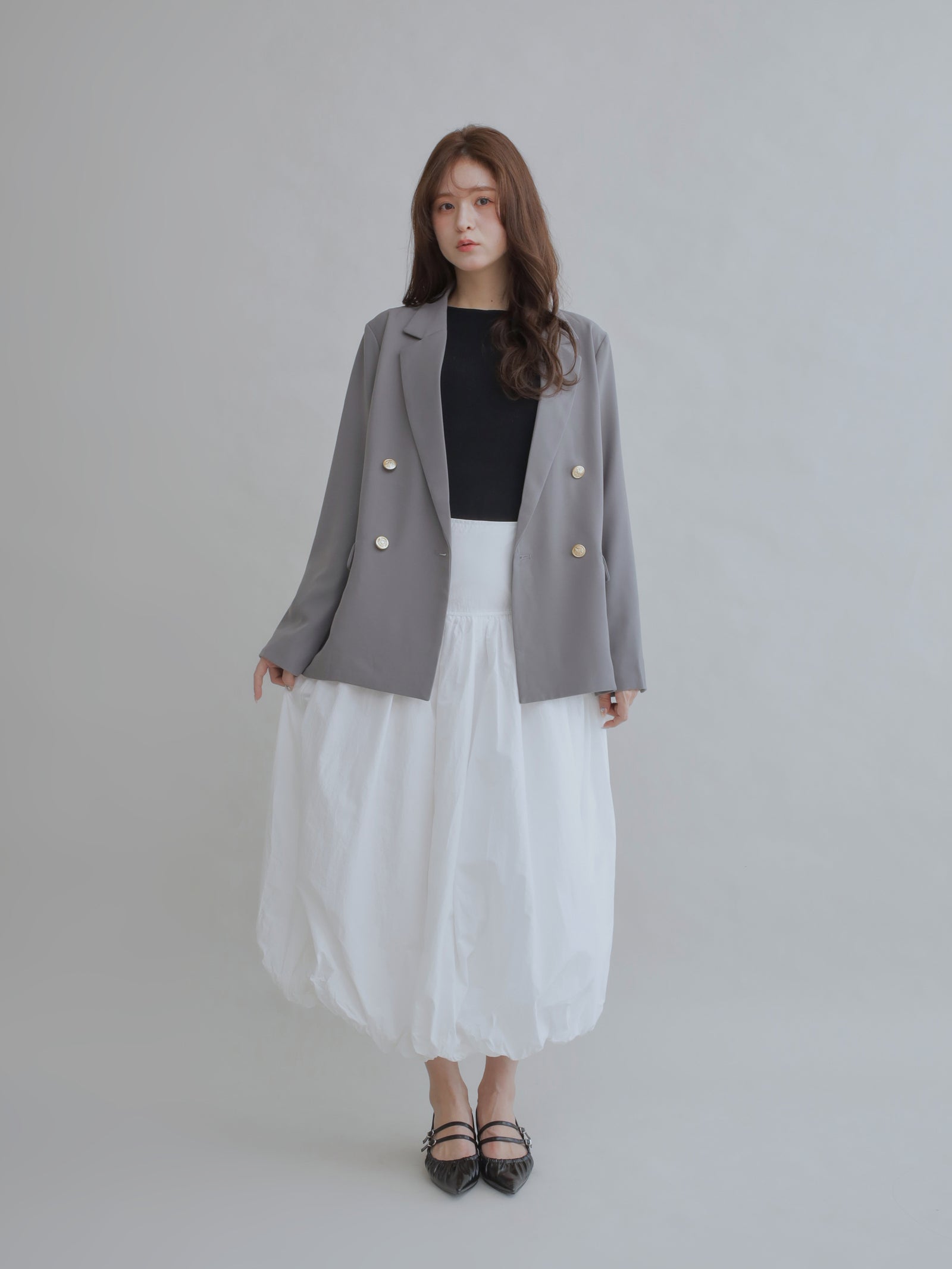 シャイニーバルーンスカート