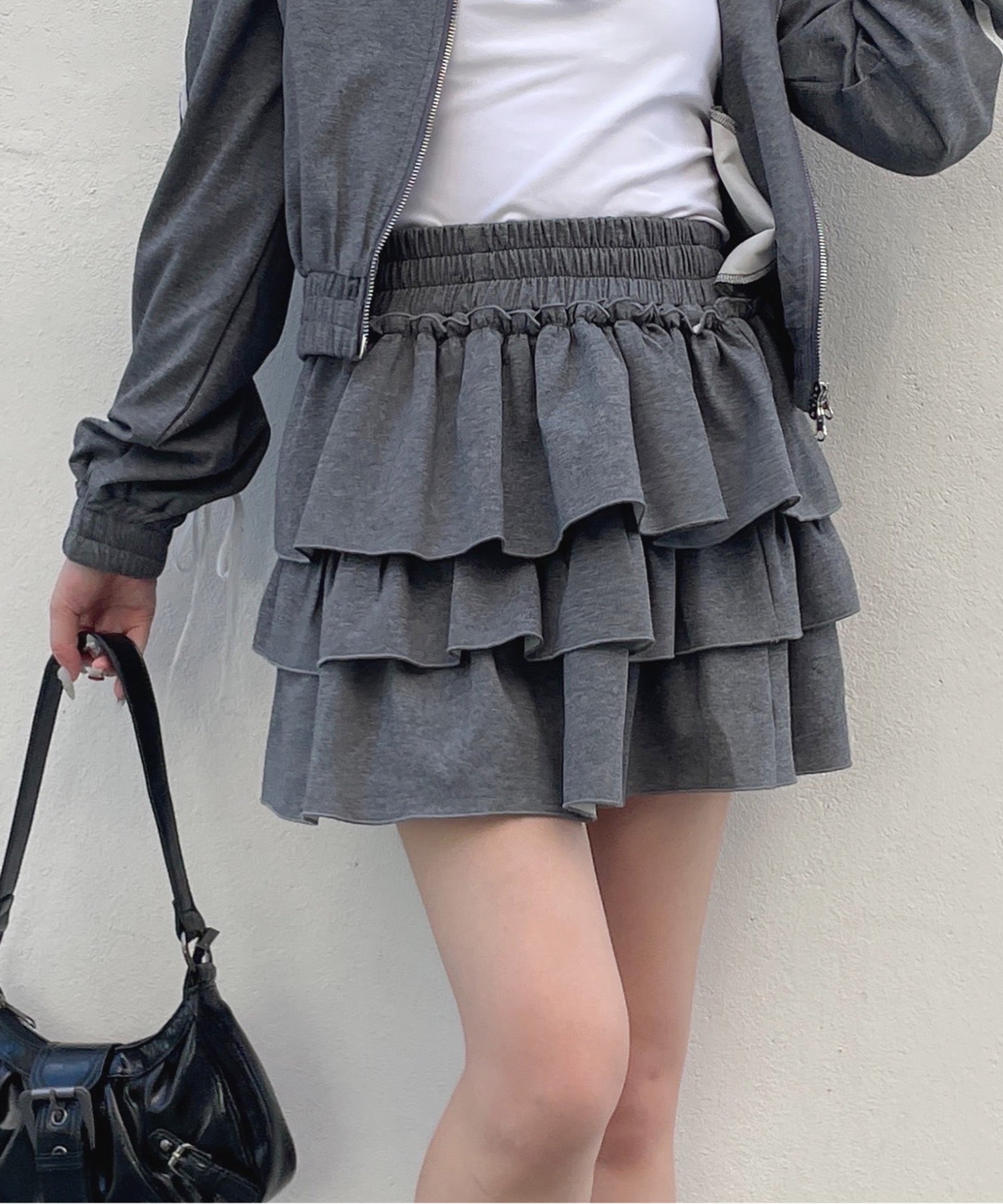 セットアップ割♡対象商品】 裏毛ティアードスカート – PARK by one