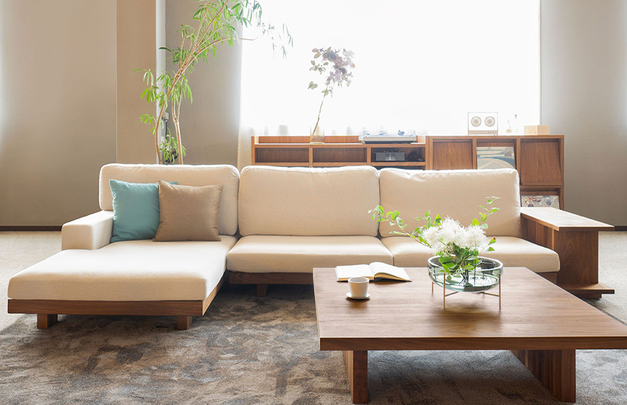 マスターウォール デニッシュソファ 3シーター180｜家具の通販なら