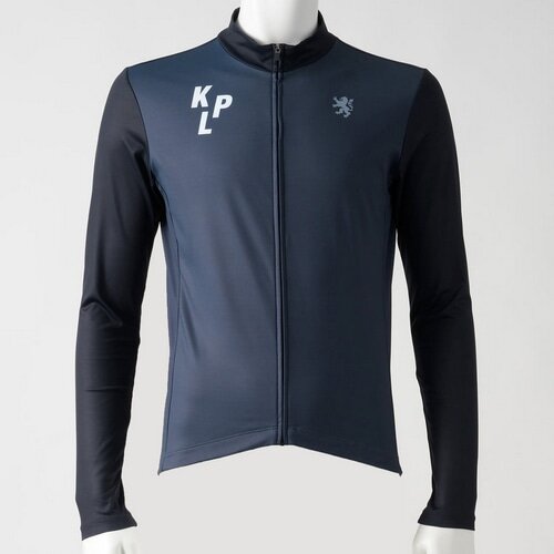 KAPELMUUR ダークグレー サイクルジャージ Asia WL秋冬用 KAPELMUUR