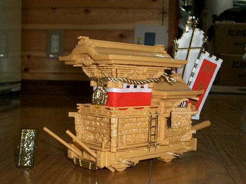 だんじり衣裳大阪屋 ミニだんじり