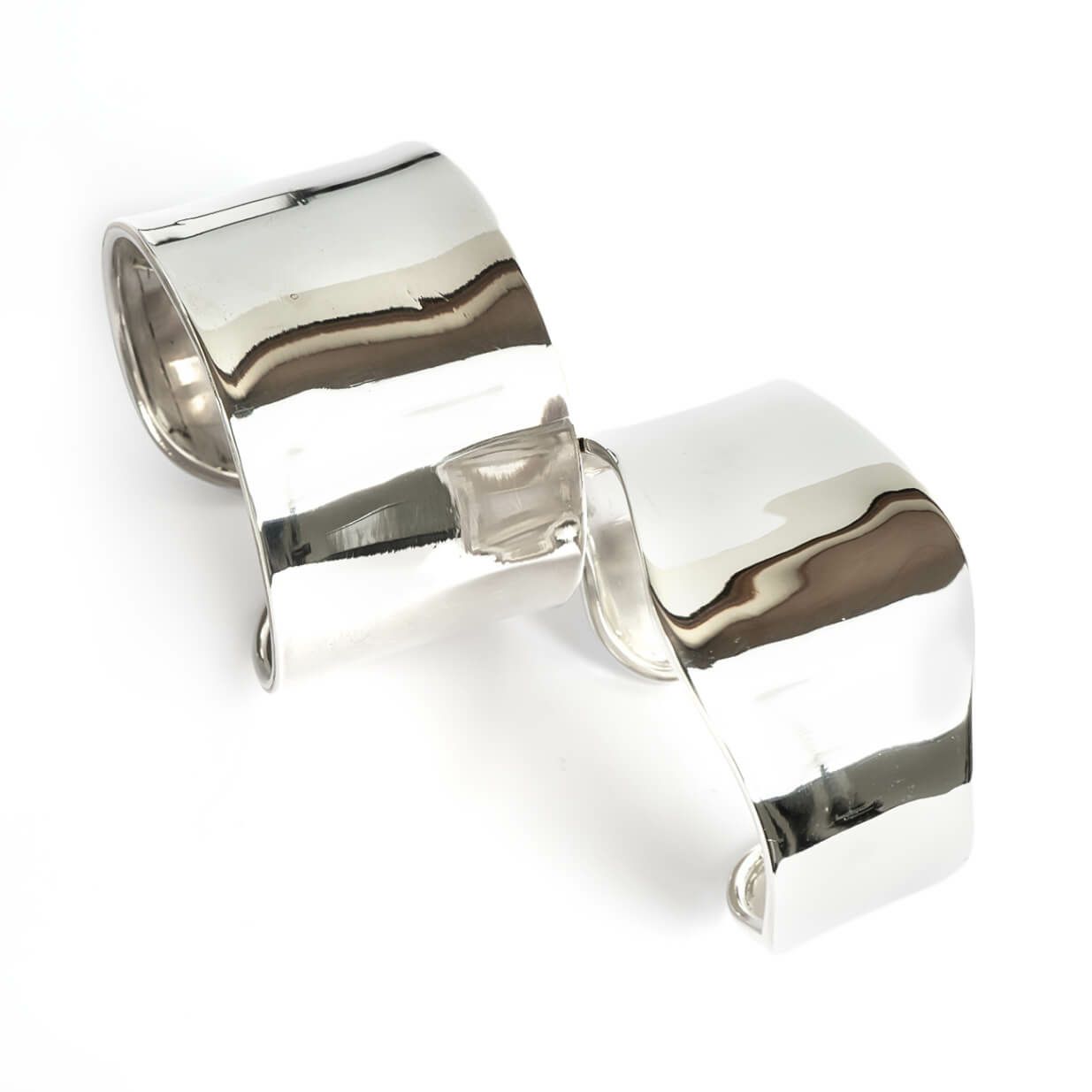 Silver925 Wide Straight Bangle KARPOS -カルポス- | Ops.(オプス