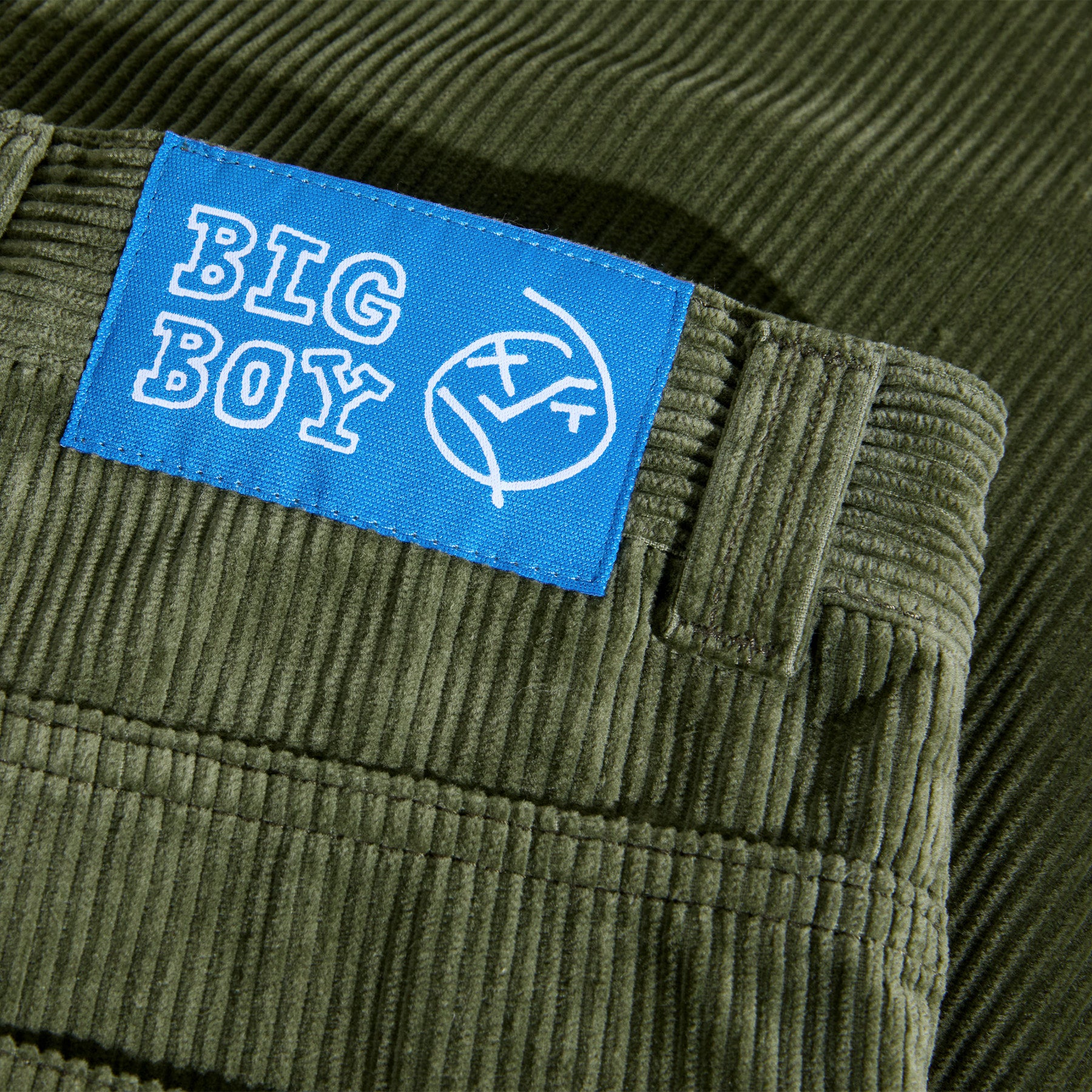 Polar Skate Co. Big Boy Pants Cord Uniform Green - Orchard Skateshop