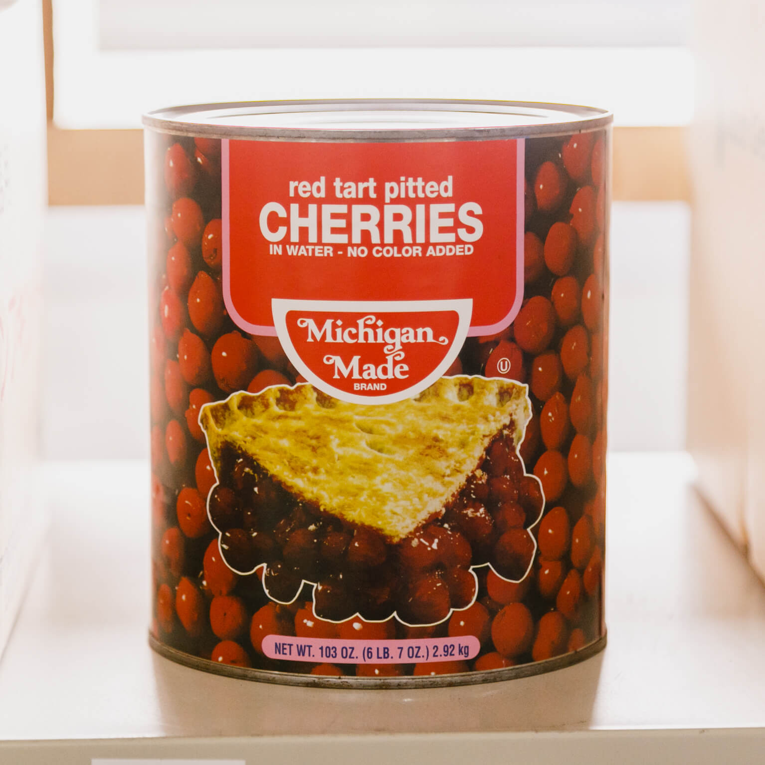 ミシガン レッドサワーチェリー 1号缶 : HONEE BEAR CANNING CO