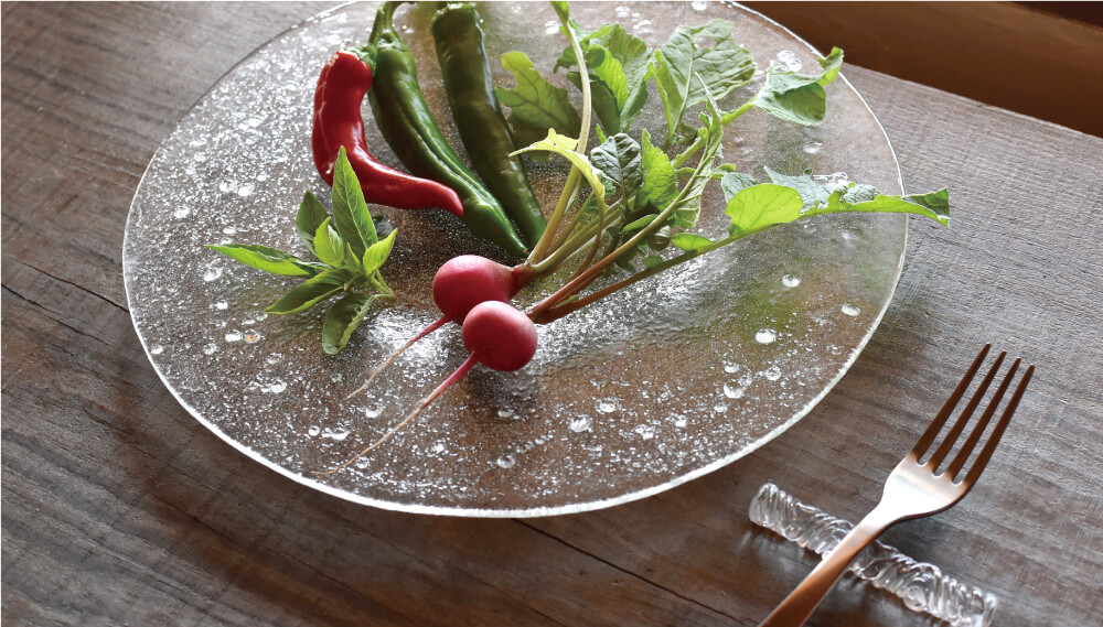 ガラスの大皿 | オリテ米原