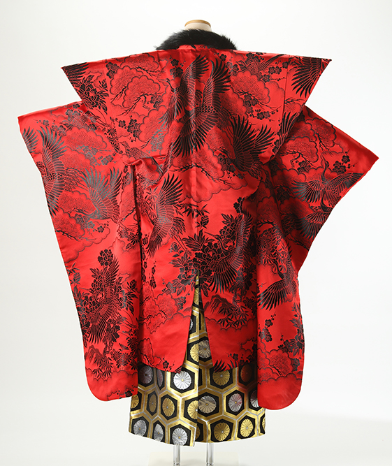 506z11, 503u32〇三松取扱い 花がぁる 色無地振袖 松竹梅〇美品 506z11