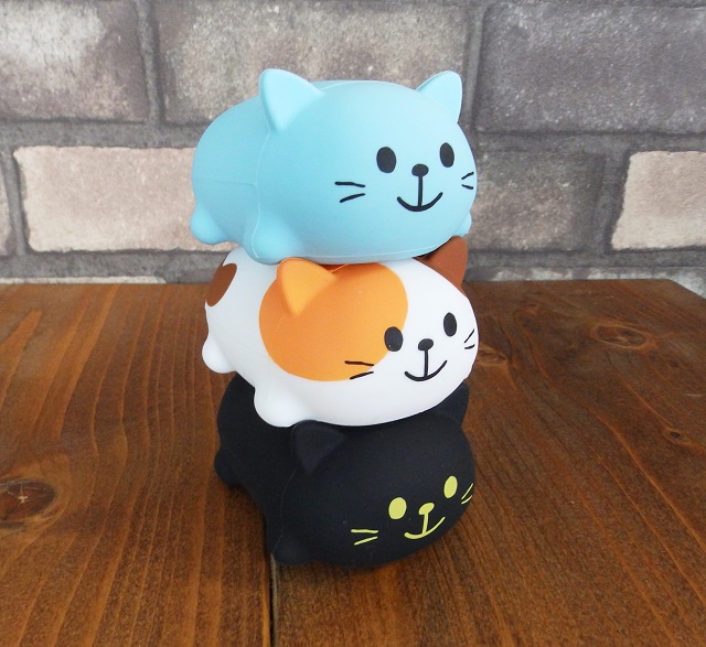 8体揃えるとピアノのように弾ける!? ねこ型トイ『ムニュムニュ