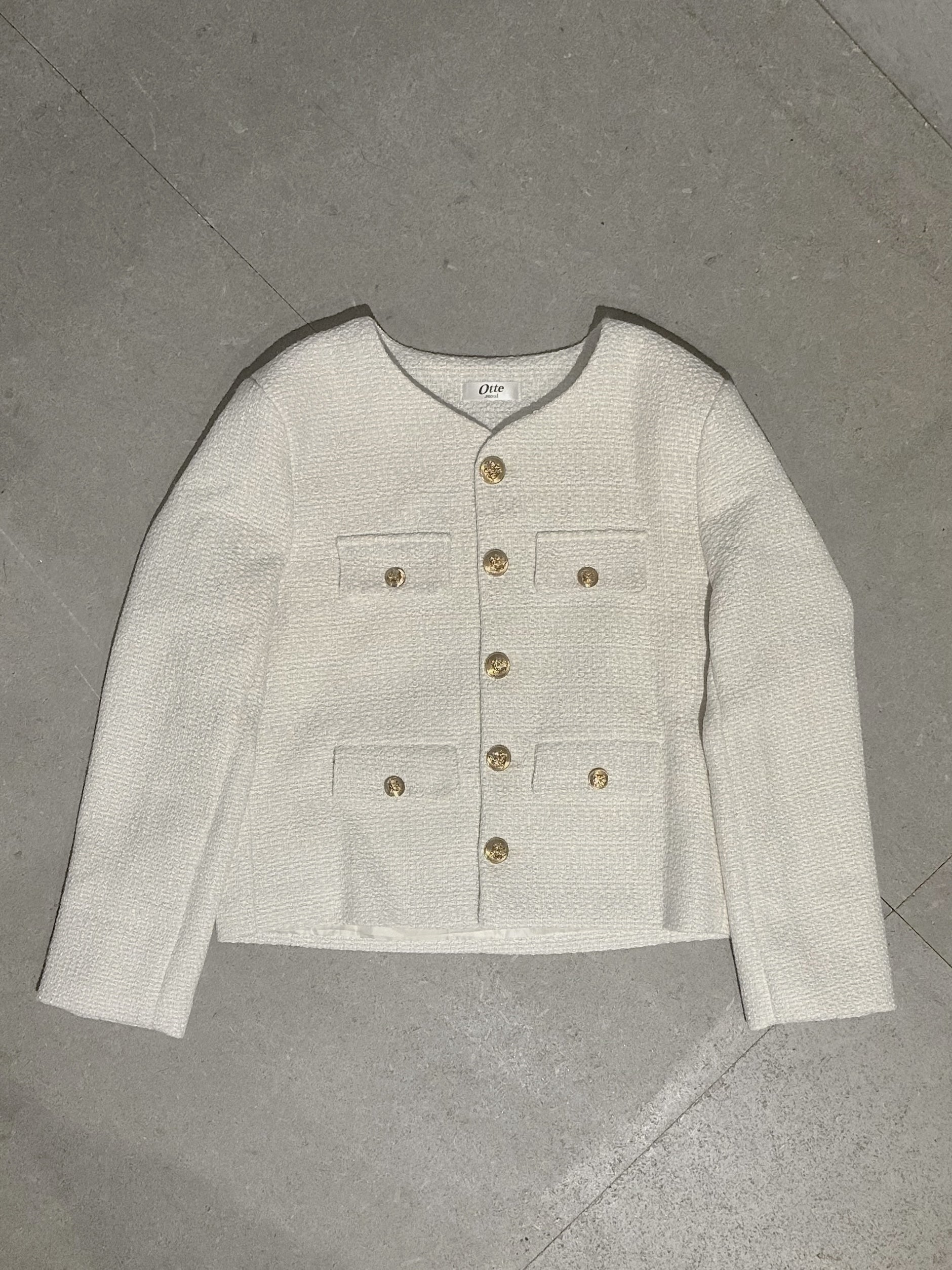 ラグジュアリーノーカラージャケットOt4784 | 韓国ファッションメンズ