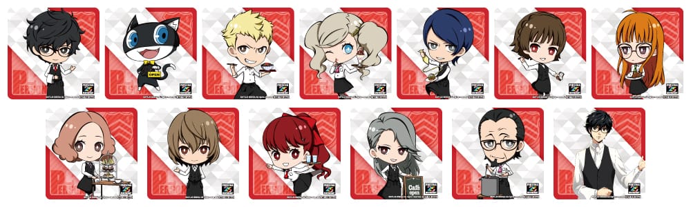 ペルソナ 25th セガコラボカフェ アクリルキーホルダー 足立透