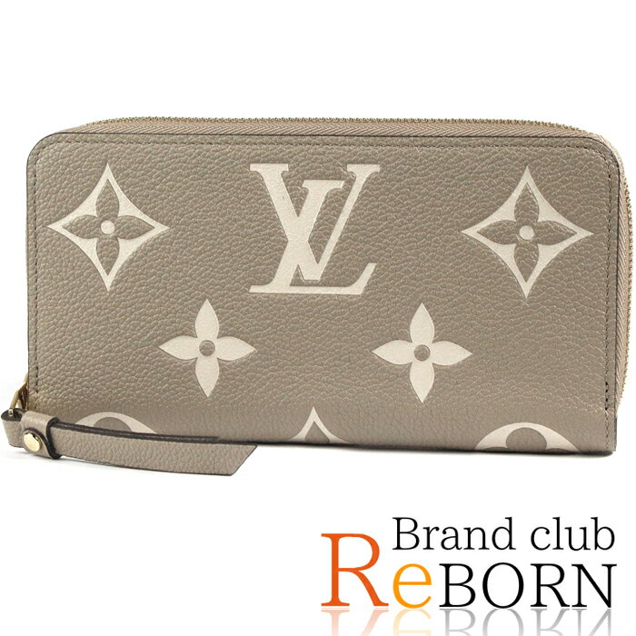ヴィトン「ジッピー・ウォレット」M69727「モノグラム・アンプラント
