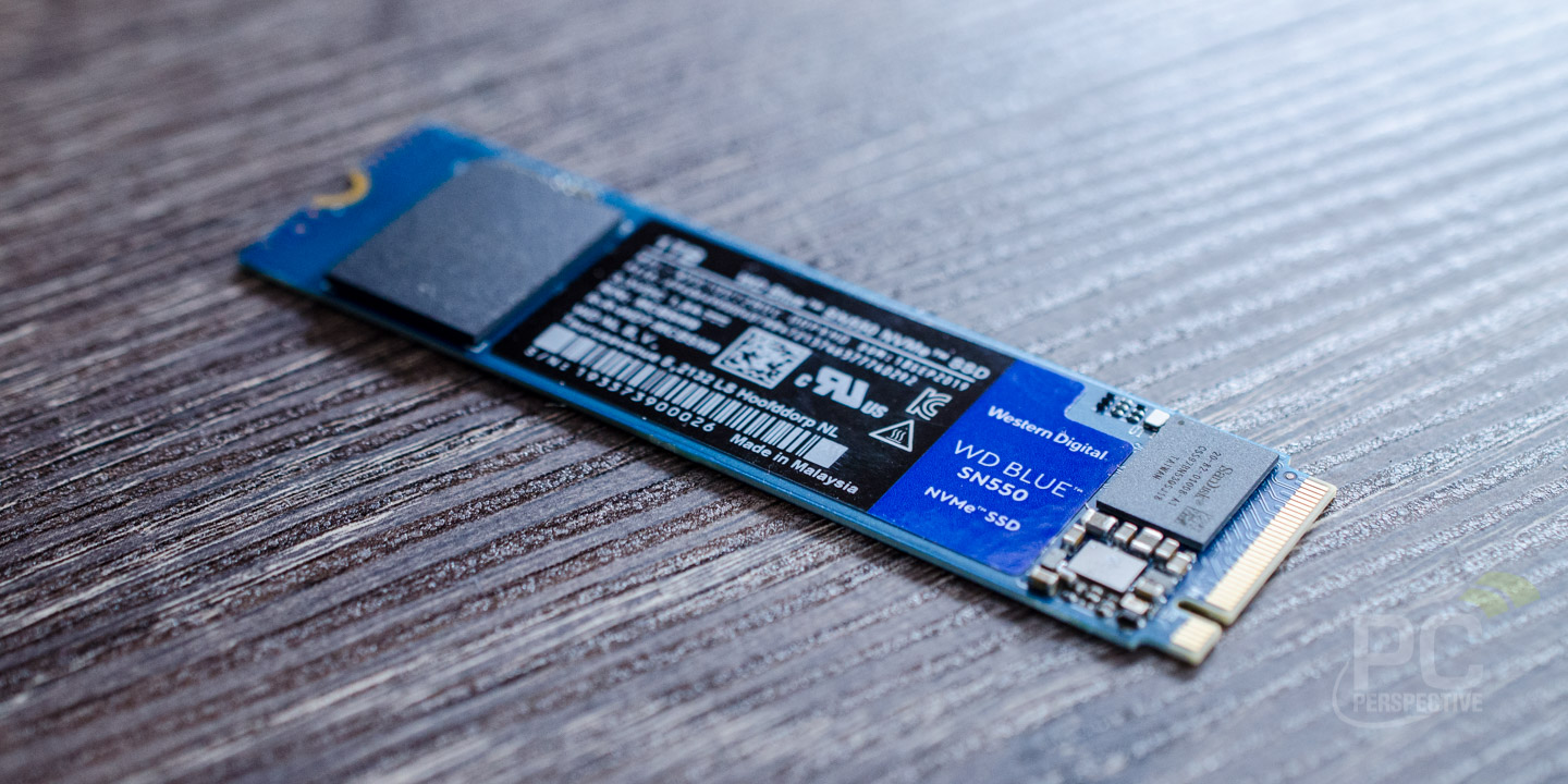 WD Blue SN550 NVMe SSD Review - PC Perspective