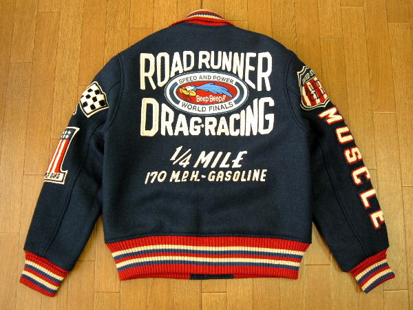ロードランナースタジャン(アワードジャケット) オールメルトンタイプ