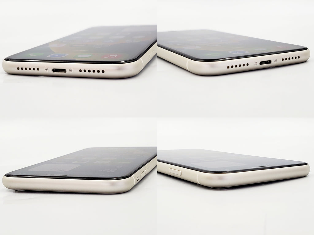 Cランク】SIMフリー iPhone11 128GB ホワイト MWM22J/A A2221