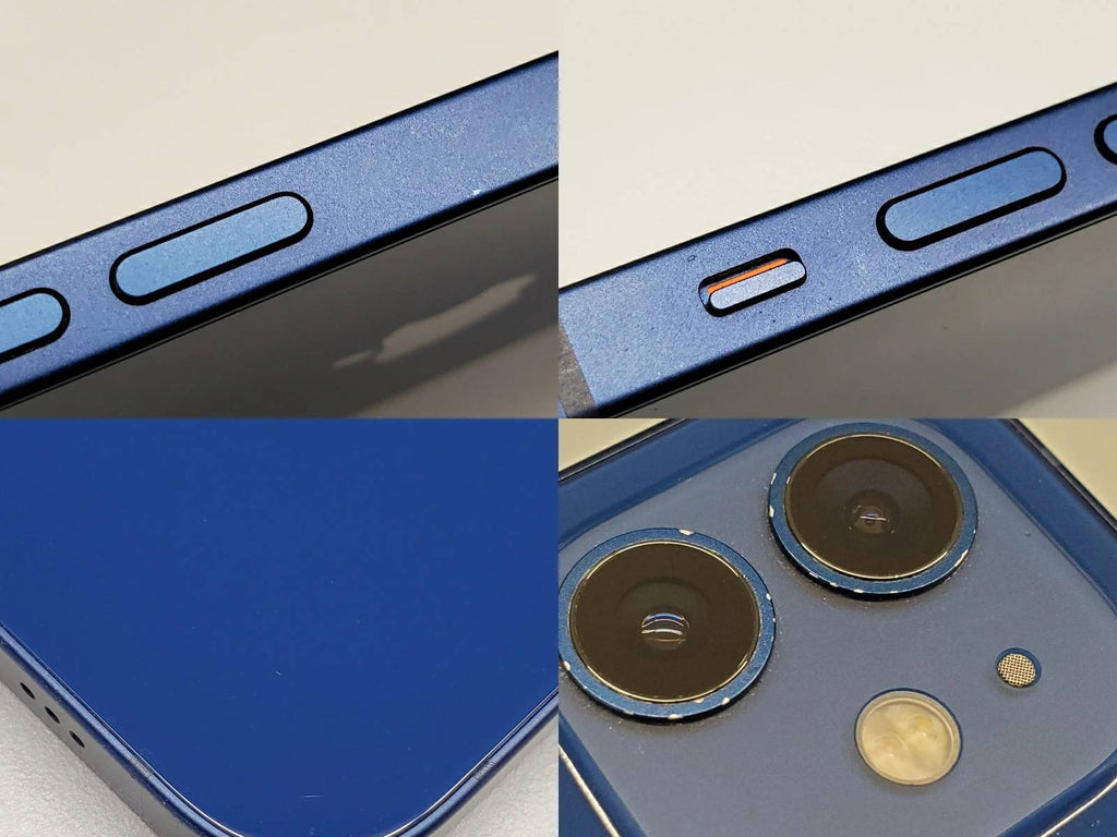 Cランク】SIMフリー iPhone12 128GB ブルー MGHX3J/A A2402