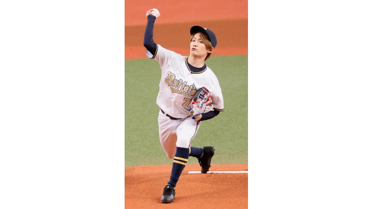 オリックス】熱烈すぎるオリ党 なにわ男子・藤原丈一郎、728ユニで