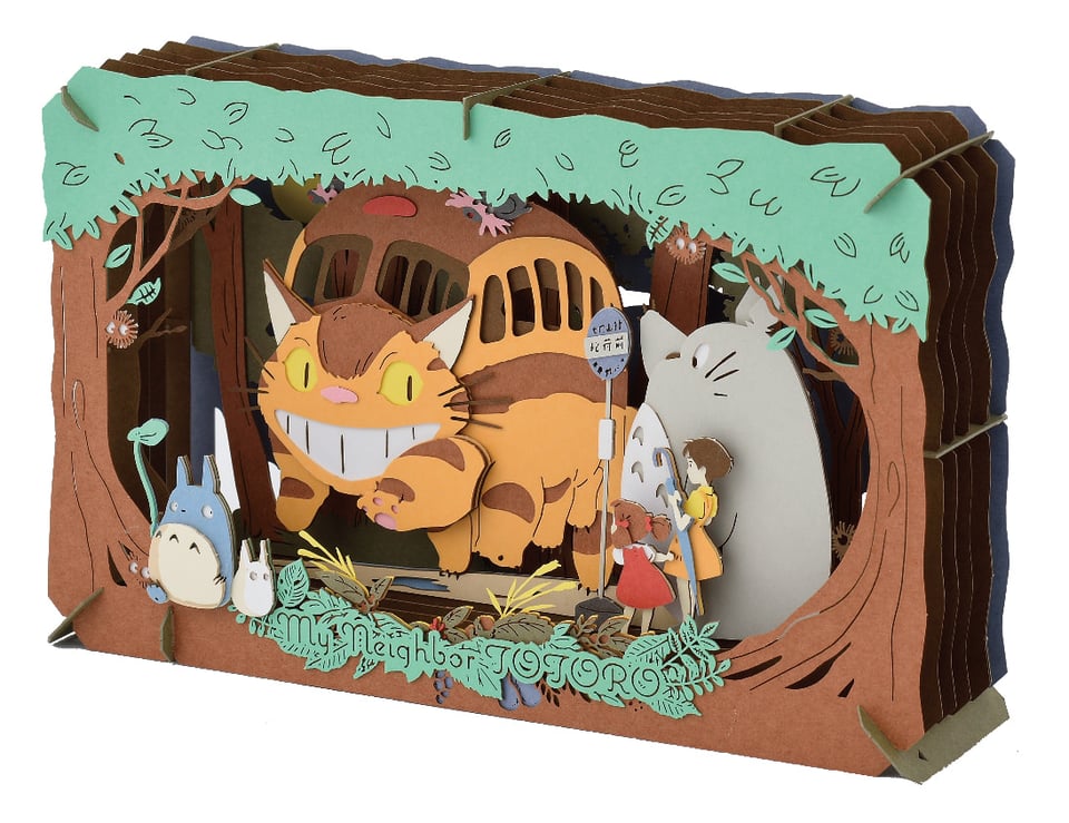 となりのトトロ PAPER THEATER / PT-L18X ネコバス到着 | PAPER