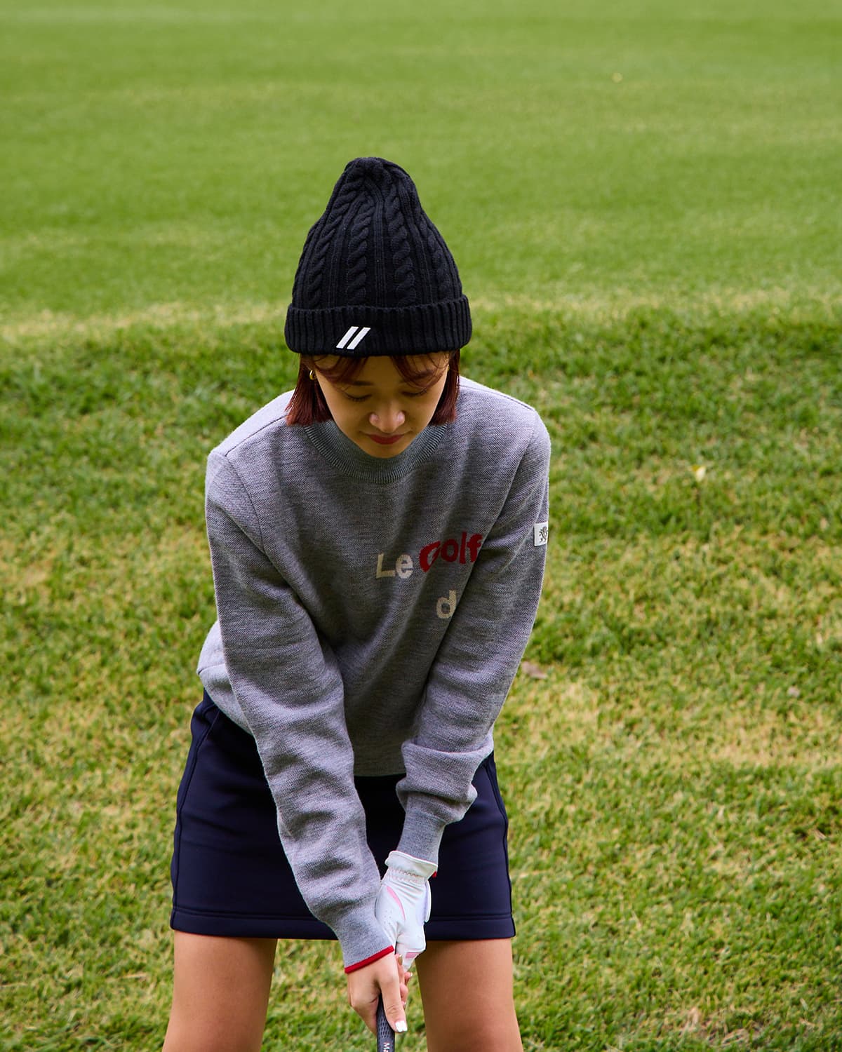 PATRICK公式】ニットワッチ_BLK【ゴルフ】_222-741【パトリック公式