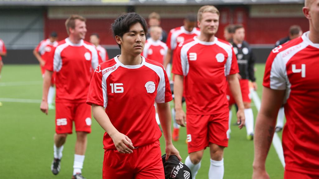 ヨハン・クライフ　フィギュア オレンジ/ホワイト