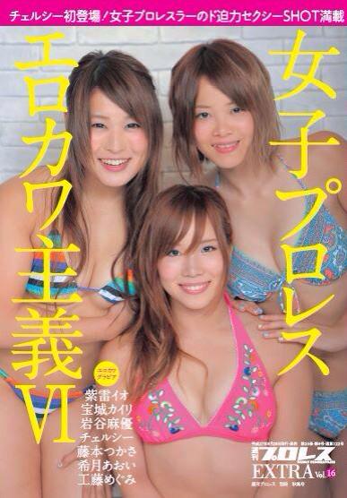 本日発売の「女子プロレス エロカワ主義Ⅵ」は丸ごと一冊、スターダム