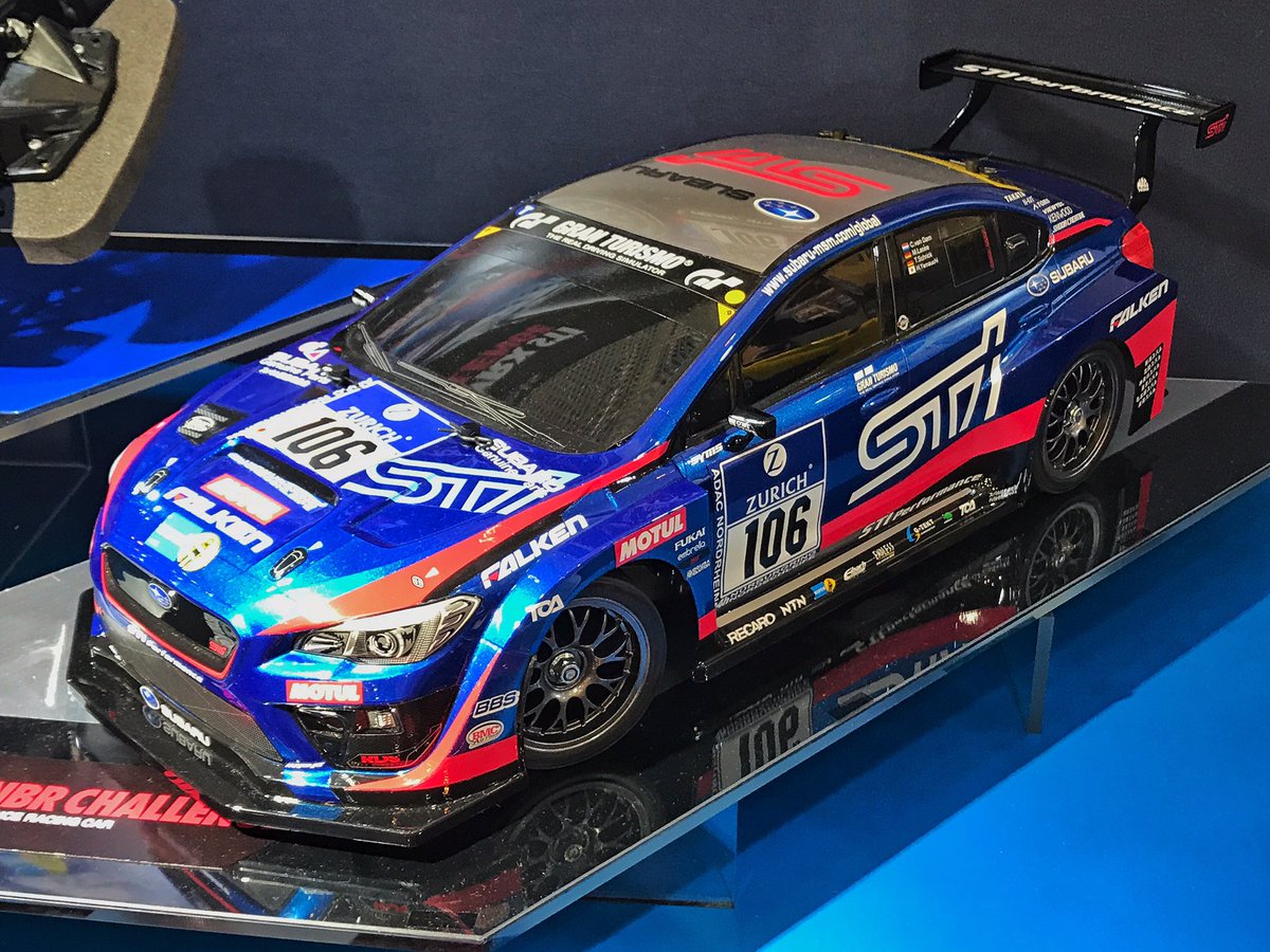 新製品速報】1/10RCカー『SUBARU WRX STI NBRチャレンジ（TT-02