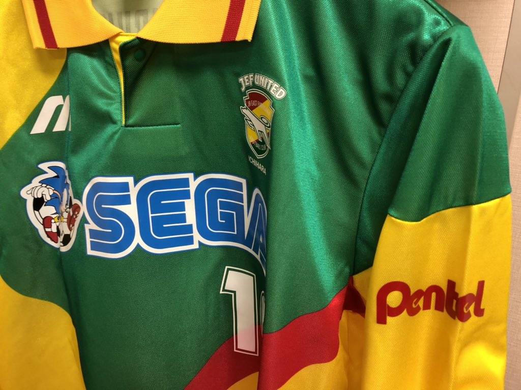 ジェフユナイテッド市原 サッカーユニフォーム 1993 Jリーグ初期 長袖