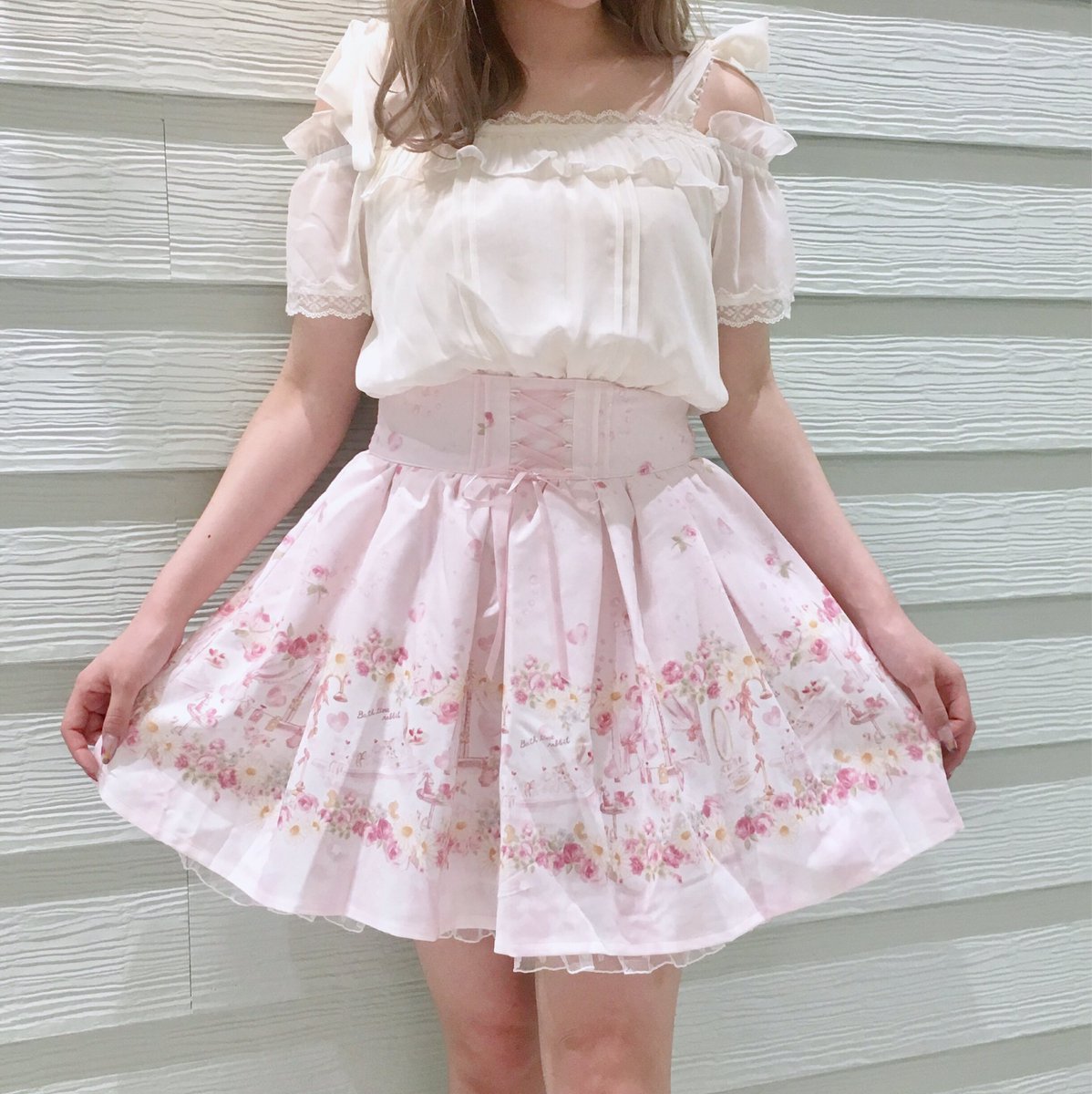 待望の #バスタイムラビット柄 ＼ ついに渋谷店でも発売っ🧸♡♡ ふわ