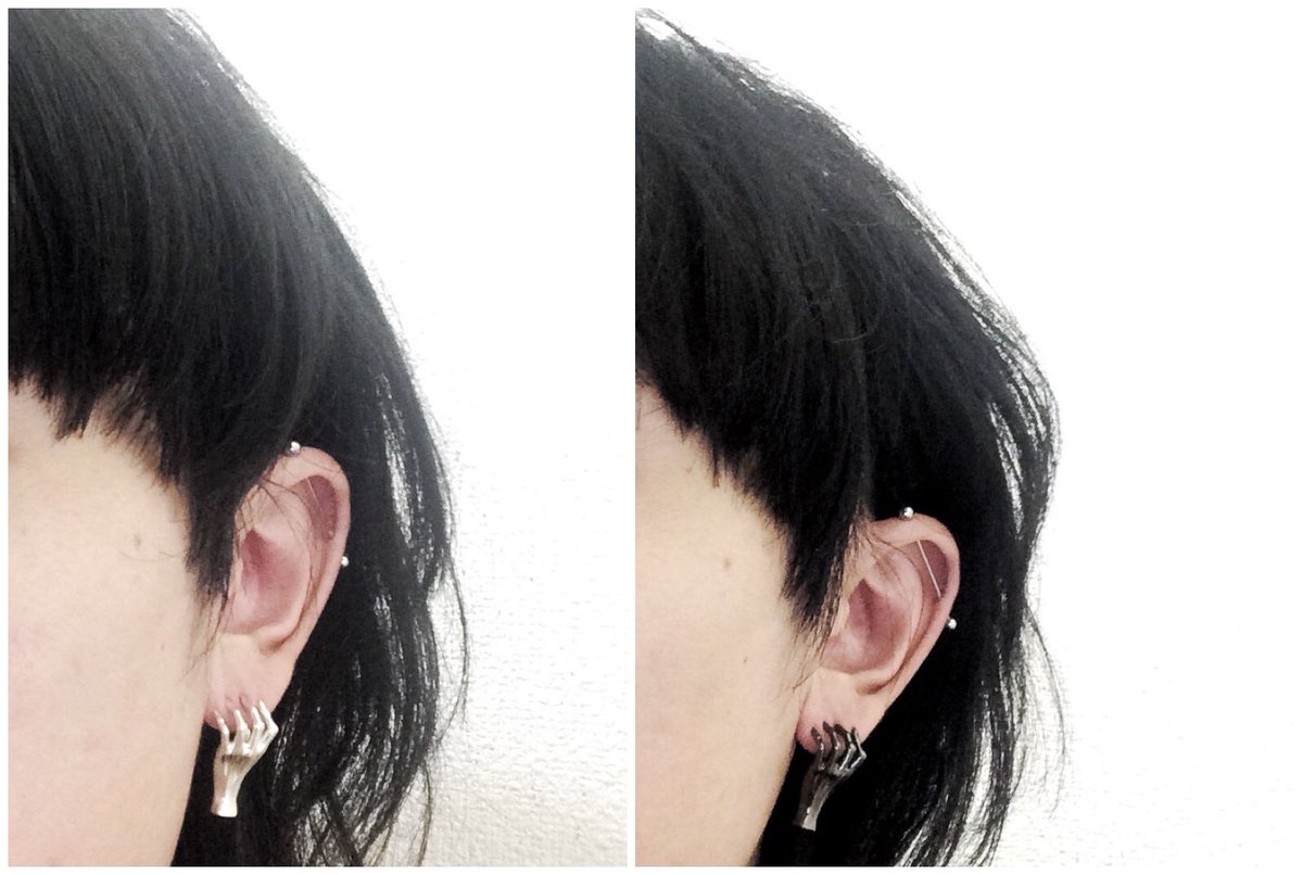 hazama 惹きずり込まれる運命のピアスAdo ピンクゴールド hazama 惹き