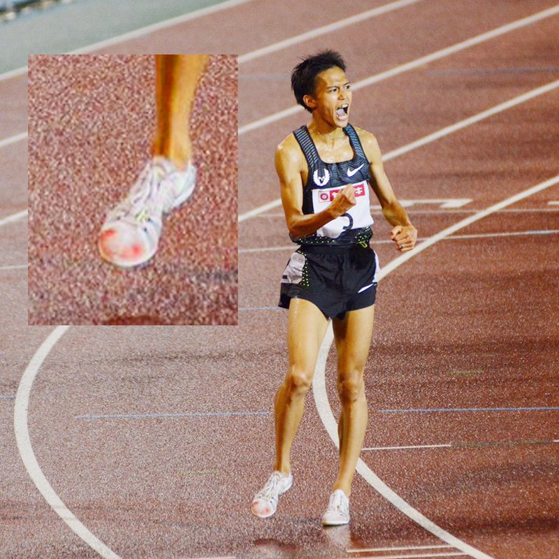 NIKEスパイク 雨と出血】 ゲーレン・ラップといえば、数々のビッグ