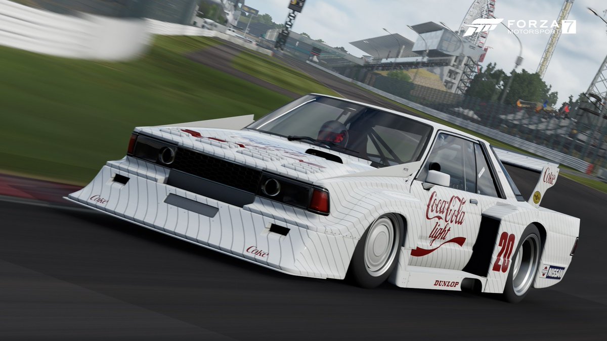 日産 コカ・コーラ ブルーバード スーパーシルエット 910ブルーバード