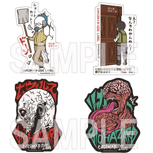 グッズ】B-SIDE LABELのステッカー4種を3月22日に発売。「7」の序盤で