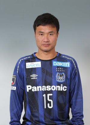 サッカーウェア　ガンバ大阪　今野泰幸選手　サイン入りウェア