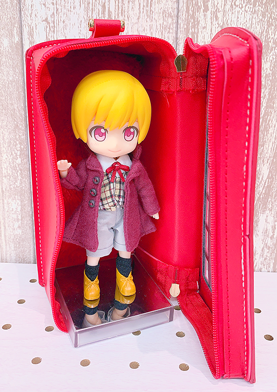 ねんどろいどどーる おでかけポーチ ねお 電話BOX ―――――――――――――― 台座