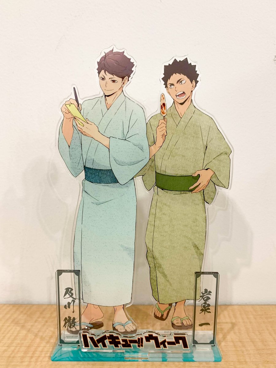 BIGアクリルスタンド 青葉城西】 描き下ろしイラストを使用した、及川