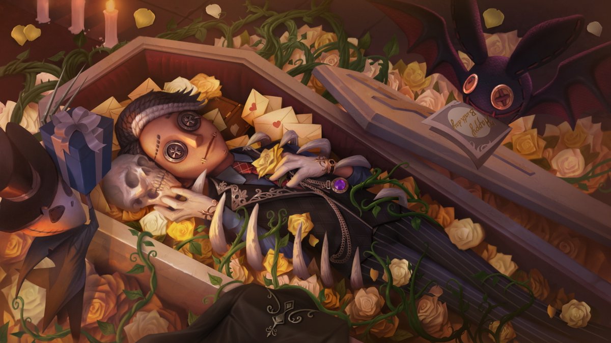 黄バラに囲まれて 落ち着いた様子のカールさん。 突然話しかけると驚く