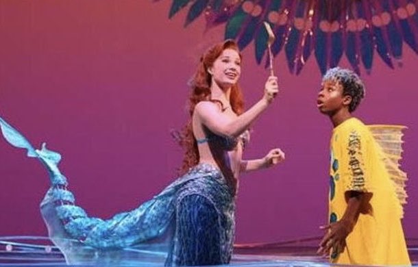 ブロードウェイ版アリエルの髪型が理想。 アリエルという女の子が実際