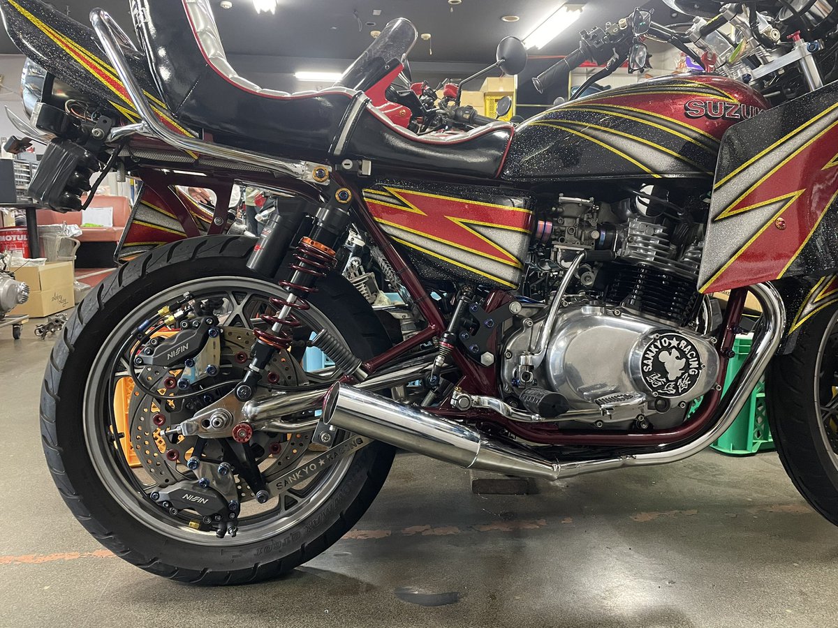 三協オート レイダウンキットメッキ gs400 gt380 gsx400e 三協オート