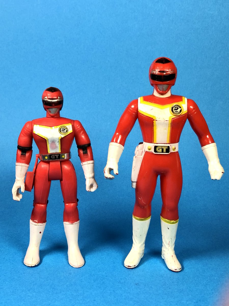 高速戦隊ターボレンジャー」昔のソフビや消しゴム人形をショップや