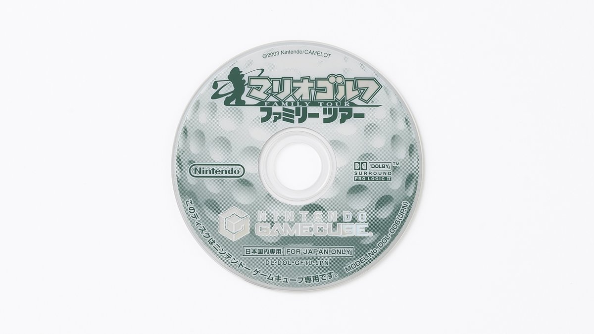 2003年]ニンテンドー ゲームキューブ『#マリオゴルフファミリーツアー
