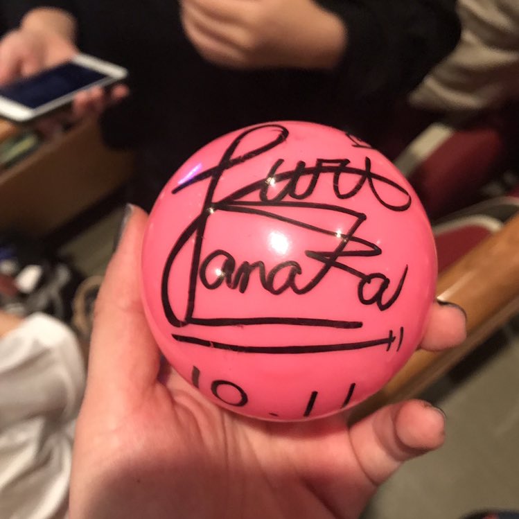 ラフスト10/11名古屋】 田中樹サインボール 1列前の方が取ったものを