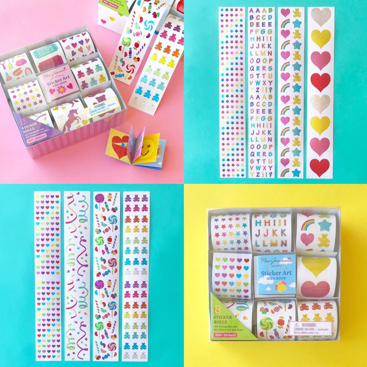 ミセス・グロスマン ロールステッカーボックス❣️ロールタイプの