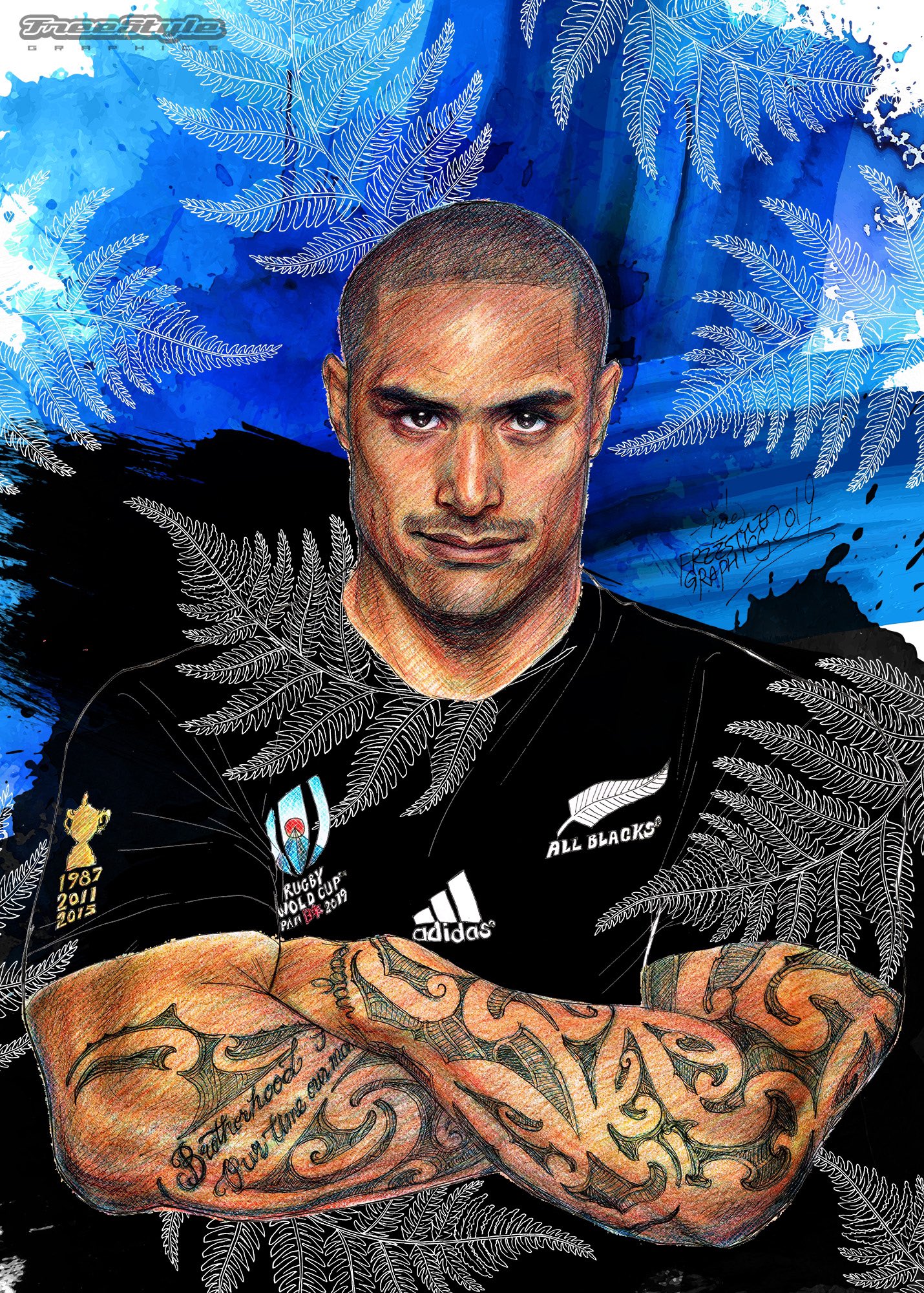 オールブラックス アーロン・スミス選手 直筆サイン入りジャージ Yahoo