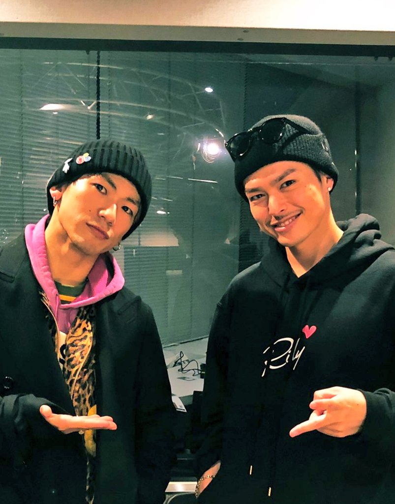 来てた❣️ 隆くんの嬉しそうな顔(* ´ ▽ ` *) 可愛い～ね～💕 ニット